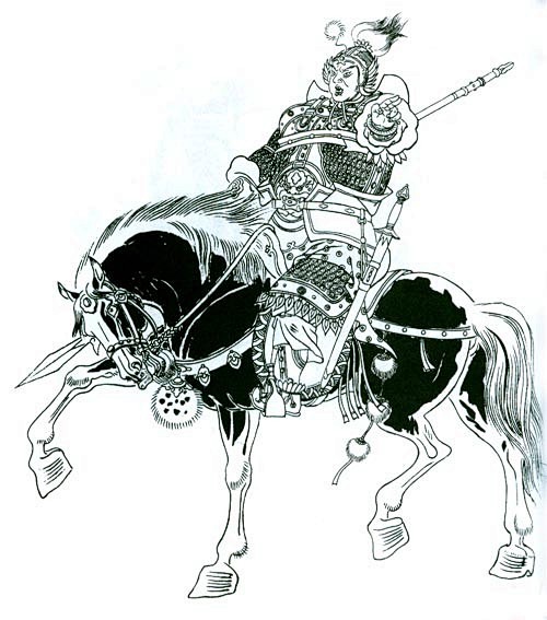 水浒传108将人物白描优秀作品老泥鳅素描论坛