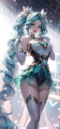 你艾希我奶妈…#星之守护者娑娜 #lol #stablediffusion #ai绘图 - 小红书