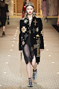 Dolce & Gabbana Fall 2018 Ready-to-Wear Fashion Show : The complete Dolce & Gabbana Fall 2018 Ready-to-Wear fashion show now on Vogue Runway.