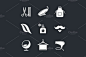 Icon Set. Vector files, fully editable. Includes AI CS, EPS 10, large JPG. See all my Icons collection