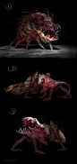 Phoenix point art, Svetoslav Petrov : This is stuff that I have made the past year. Monsters and mutations from the game Phoenix point - a spiritual ancestor of the original X-com.  Working on this title is getting more exiting with every week. Currently 