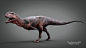 Majungasaurus 3D Model - Paleoart (With Animation)