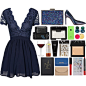 A fashion look from April 2015 featuring blue prom dresses, high heel pumps and beaded handbag. Browse and shop related looks.