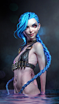 ArtStation - Jinx LoL Fan Art