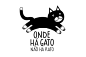 Onde Há Gato - Logo ID : This was an identity made for a volunteer group named "Onde Há Gato não há Rato!" (in English, Where there´s Cat there´s no Mouse!) which the main project is defending, giving for adoption and sterilizing stray cats, a b