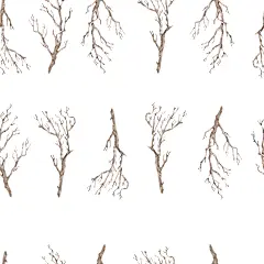 神秘暮光森林花卉植物水彩字母婚礼请柬卡片海报装饰PNG图案素材 (5)