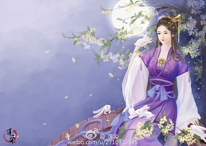 〔 古风美人 〕作者' 莲染°
