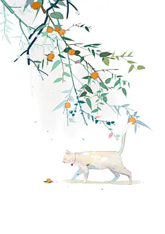 @Ciao大榴莲！猫咪手机壁纸【by Ciao大榴莲！插画师，签约人民邮电出版社。擅长唯美文艺插画风格。】