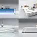 现代 接待台3D模型