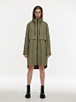 Parka con cappuccio - Verde - RESERVED - 1