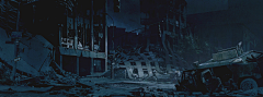 思故里”采集到背景-废墟