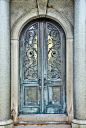 Beautiful! Aged Door http://premiumdoorstripping.com