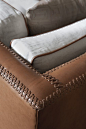 Upholstery Club | Hand Stitched Leather Details