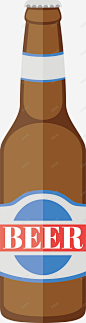 咖色酒瓶 免抠png 设计图片 免费下载 页面网页 平面电商 创意素材