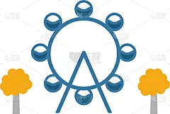 公园,城市,简单,计算机图标,杯垫,化妆舞会服,品牌名称,休闲,剪影