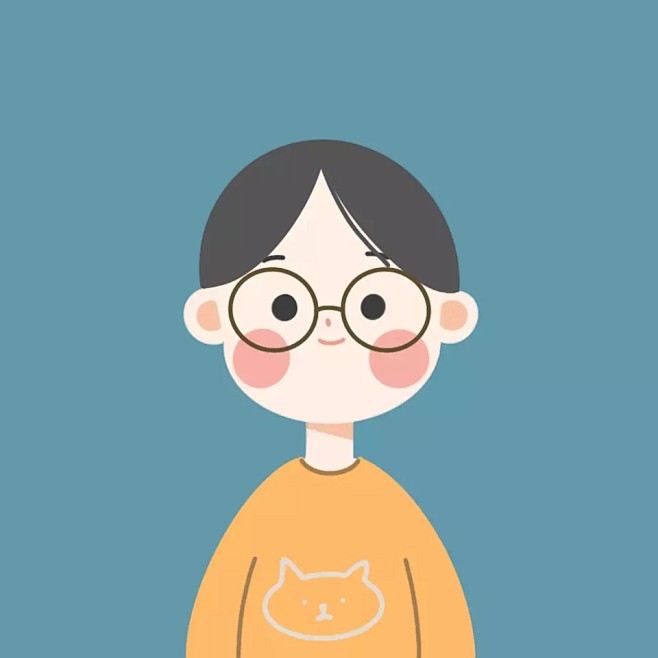 可爱插画头像