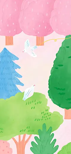超清绝美壁纸 _ 绿意盎然，生机勃勃_1_小小_来自小红书网页版