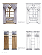 ✿《窗帘设计手册》手绘 (50)