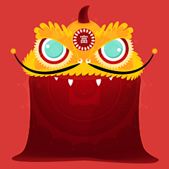 狮子头套采集到ai失量插画