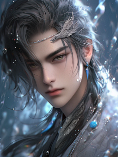 学画画的一小只采集到美男