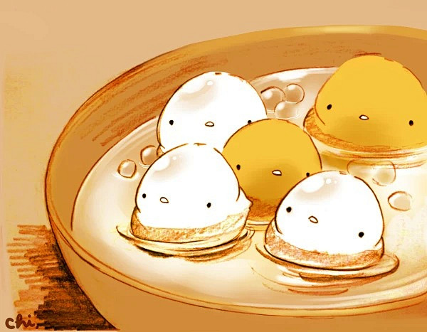 スィルニキ美食萌物可爱动物小鸡仔小清新壁纸