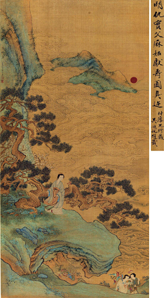 ઇ一念清净ଓ采集到國畫-三星麻姑