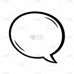 漫画的言语泡沫。气球矢量的词汇表。漫画文本云。手绘横幅