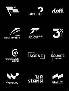 快来感受！潮牌创意logo设计！极简标志！ - 小红书-花瓣网