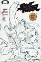 Street Fighter #0 cover by Joe Madureira