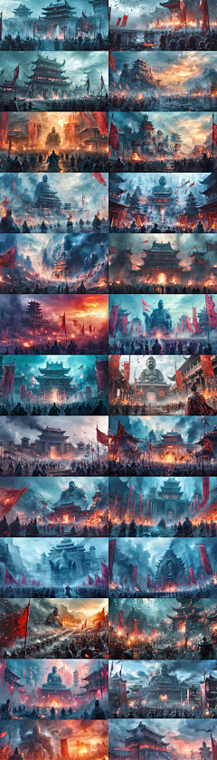 AI · 场景-花瓣网|陪你做生活的设计师 | 计参考 背景插画临摹图-淘宝网