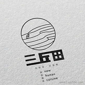 三丘田Logo设计欣赏