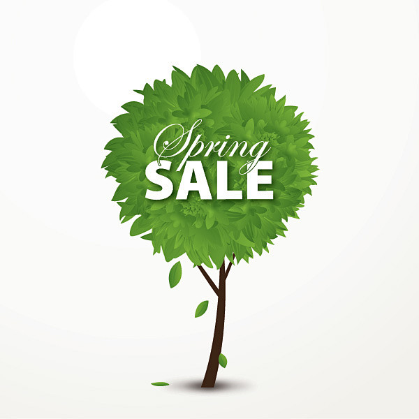 Spring Sale Vector G...