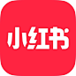 小红书应用APP标志LOGO