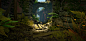 UE4 organic jungle ruins scene, Sander Vander Meiren : there is just something about the environments in uncharted that feels breathtaking<br/>so i decided to try and create a pirate-era village ruin with foliage to test my skills.<br/>along t