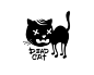 DEAD CAT服装品牌 黑猫 宠物 黑色 邪恶 服装品牌 服饰 小猫 商标设计  图标 图形 标志 logo 国外 外国 国内 品牌 设计 创意 欣赏