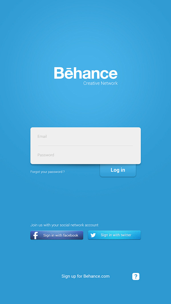 Behance Network App ...