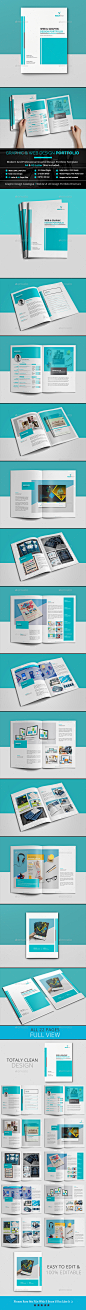 Graphic & Web Design Portfolio Template - Portfolio Brochures