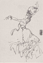 速写大师陈玉先作品100幅（1）