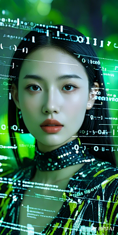 慕子李采集到AI人物