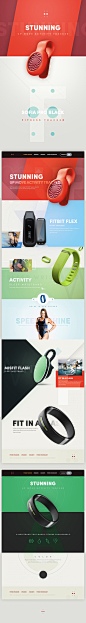Stunning健身跟踪器App设计 设计圈 展示 设计时代网-Powered by thinkdo3