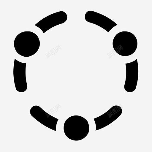社区一起团队图标 联合 icon 标识 标志 UI图标 设计图片 免费下载 页面网页 平面电商 创意素材