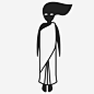 丘雷尔丘德尔丘达尔图标_88ICON https://88icon.com 丘雷尔 丘德尔 丘达尔 丘拉尔 女鬼 女巫 莉莉斯 印度 民间传说 魔鬼