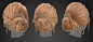 Real Time Hair, Dhananjay Naidu : Hey, So this Is something I've been working on lately.Its a Game Ready Hair asset with a triangle count of 24k. All the textures are 4k.This is My first personal hair asset apart for the many hairs I've been doing at work