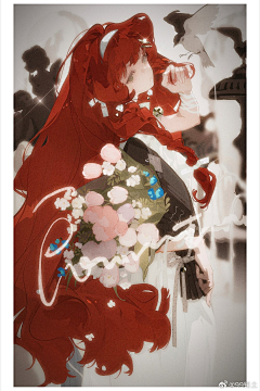 瓦西哒哒哒采集到C插画-单人