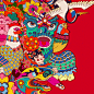 ILLUSTRATION  brand graphic art direction  china chinese new year