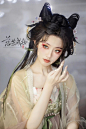 活捉一只大扑棱蛾子～ 蝴蝶拟人_1_落蕊成妆