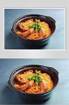 粉丝捞鹅掌摄影图片