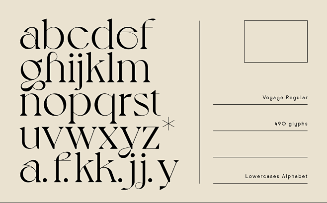 Voyage typeface : Vo...