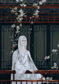 古风手绘  图/artistic青尘