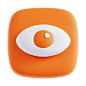 Eye  3D Icon